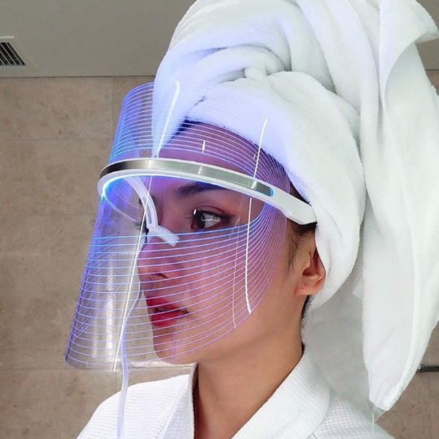 Mặt Nạ Ánh Sáng Sinh Học Led Theraphy Genie chuyên trẻ hoá - trắng da - mờ nám - trị mụn