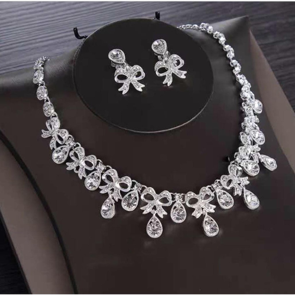 Trang sức bộ cô dâu mẫu tháng 9-2020 mua cưới 2020 Giangpkc 901