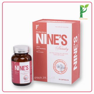 Viên trắng da Nines Beauty, cân bằng nội tiết