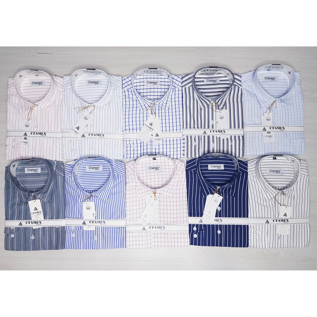 ÁO SƠ MI NAM TRUNG NIÊN DÀI TAY CHẤT VẢI COTTON MỀM MẠI CÓ SIZE LỚN TỪ 50kg - 85kg | BigBuy360 - bigbuy360.vn