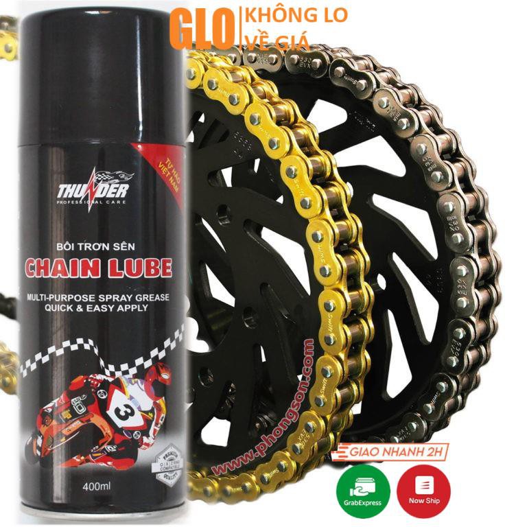 Chai Nhớt Bôi Trơn Dây Sên Thunder Chain Lube 400ml