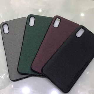Xiaomi Redmi 9A Ốp lưng giả vải siêu đẹp