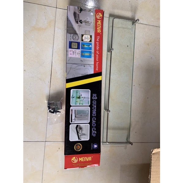 Kệ kính , kệ gương nhà tắm cao cấp không trầy xước