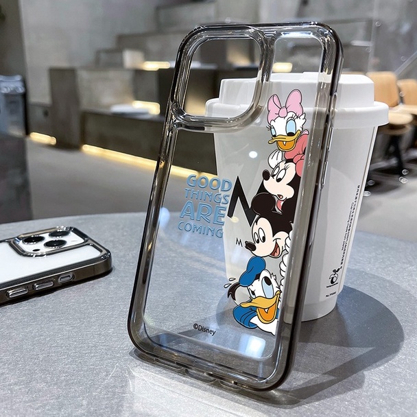 Ốp Điện Thoại TPU Dẻo Trong Suốt Họa Tiết Hoạt Hình Dễ Thương Cho IPhone 14 13 12 Pro Max 11 XS XR X 8 7 6S Plus