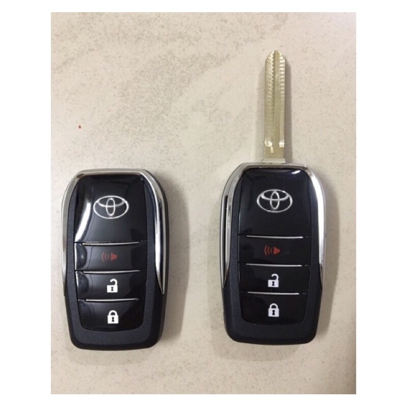 Vỏ độ gập TOYOTA ( 3 nút ) cao cấp các dòng xe đời 2015 - 2020 xe Camry , Vios , Yaris , Corolla , Fortuner , Innova