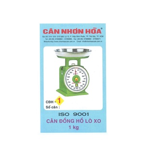 Cân Nhơn Hòa 1 Kg chính hãng