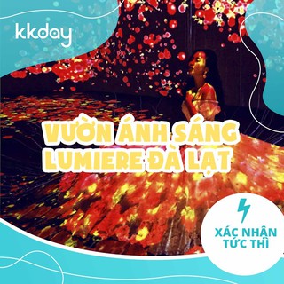 [GIẢM 17%] Vé Vườn Ánh Sáng Lumiere Đà Lạt