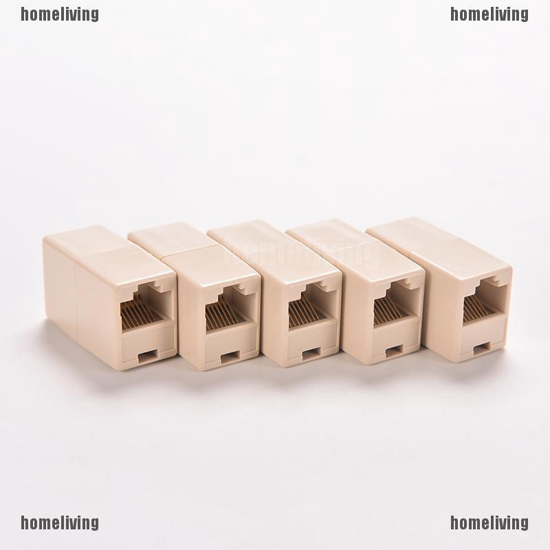 ❤❤Set 5 Đầu Nối Dây Cáp Mạng LAN RJ45 CAT5
