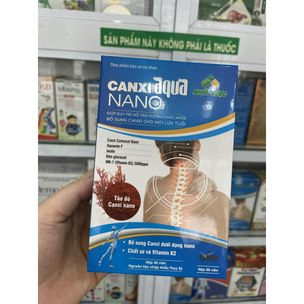Viên uống Canxi Aqua Nano - 30 viên- Nhất Dược