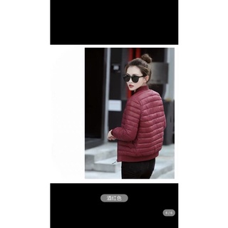 Áo phao Bomber sẵn đỏ đô
