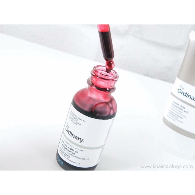 THE ORDINARY AHA 30% + BHA 2% PEELING SOLUTION