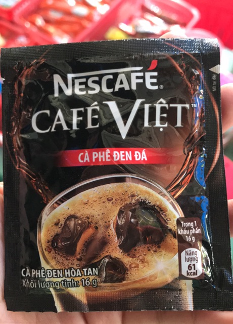 Cafe đen đá Nescafe Việt 560g (35 gói x 16g) tặng thêm 2 gói