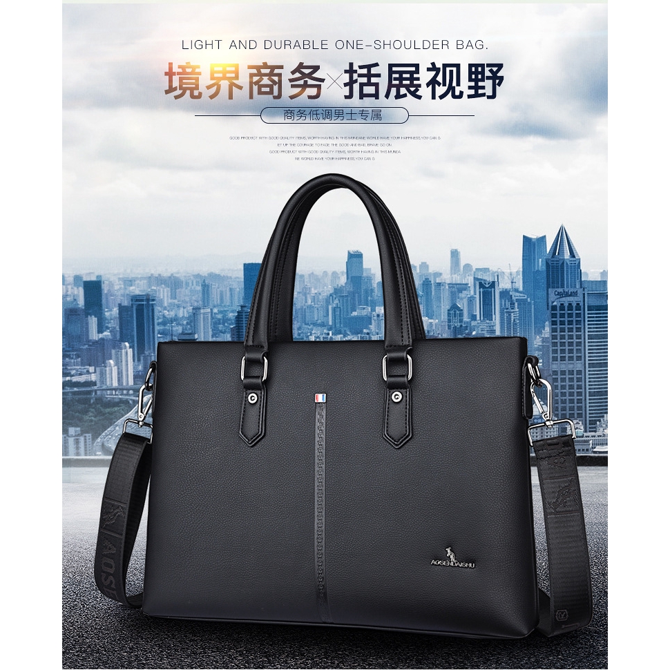 Túi xách da thời trang dành cho nam | BigBuy360 - bigbuy360.vn