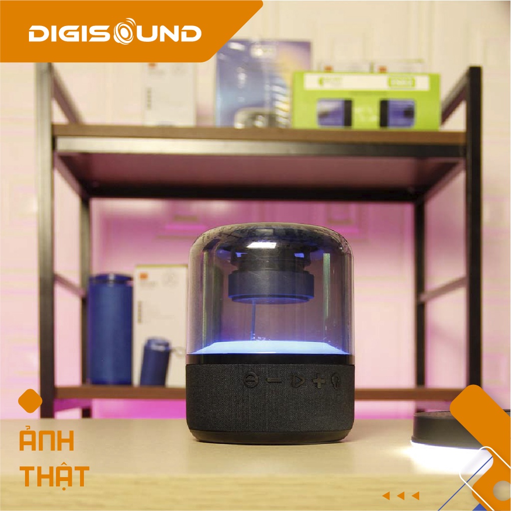 Loa bluetooth mini không dây cầm tay kết nối TWS ghép 2 loa, đèn nháy theo nhạc, Kiwi IS03