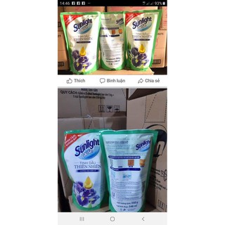 Set 5 bịch nước lau sàn Sunlight 550g