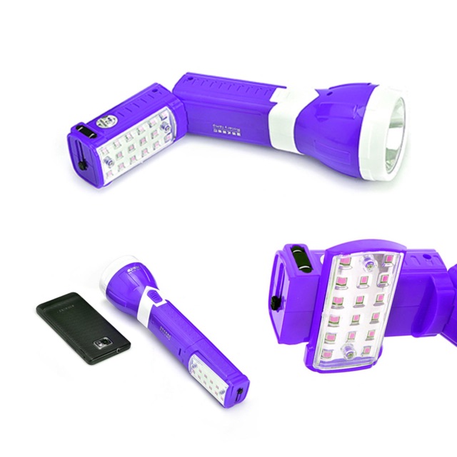 Đèn Pin Sạc Kiêm Đèn Bàn Đa Năng KM-8730