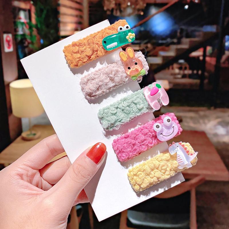 Set 5 Kẹp Tóc Công Chúa Dễ Thương Cho Bé Gái Từ 1-4 Tuổi