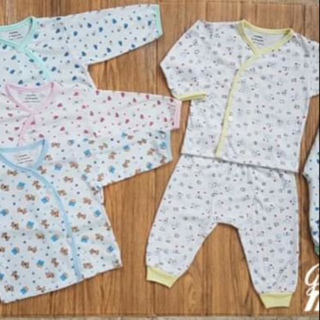 Bộ dài tay bình sữa cho bé
