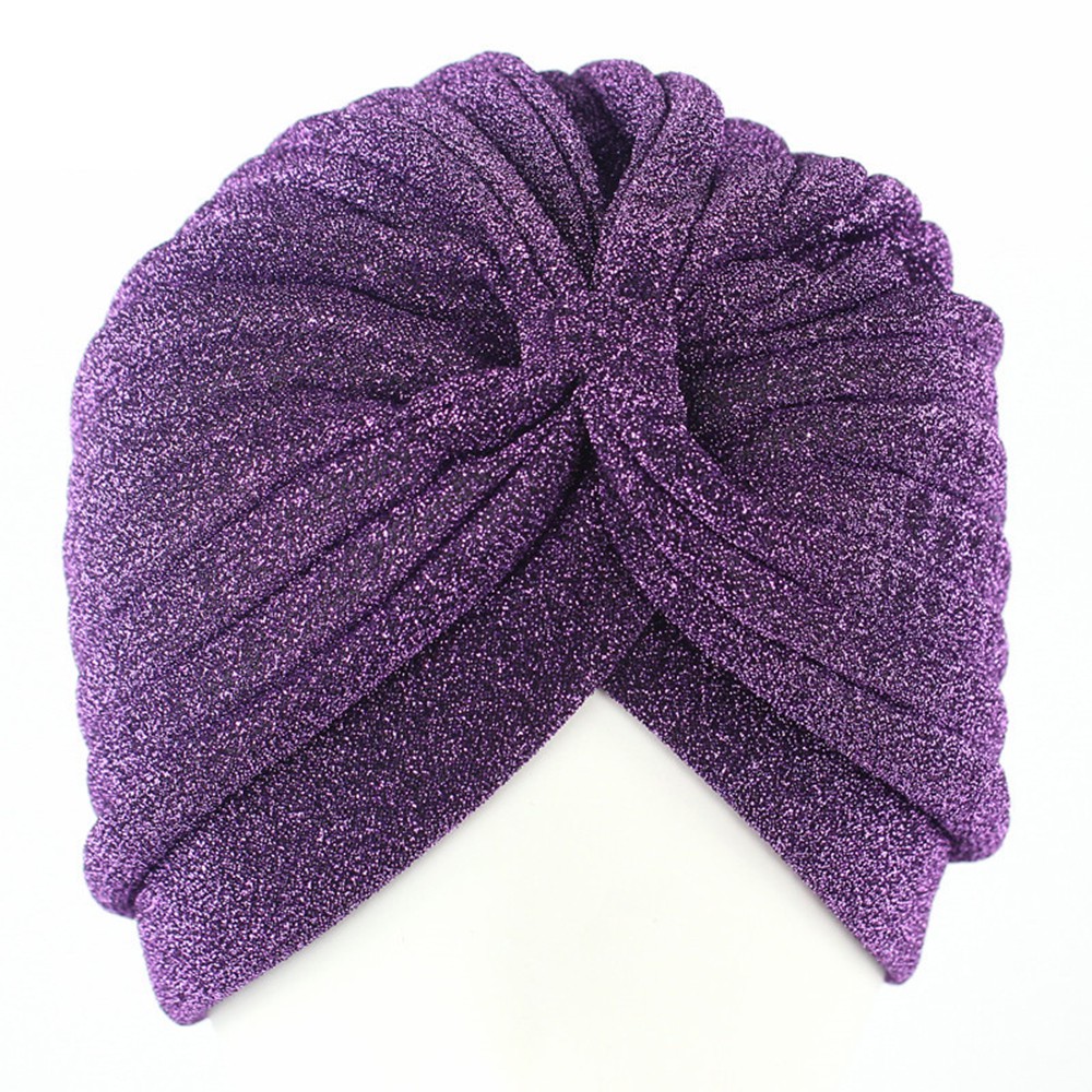 Mũ trùm đầu turban mềm mại đàn hồi chống rụng tóc nhiều màu sắc tùy chọn phong cách hồi giáo dành cho nữ