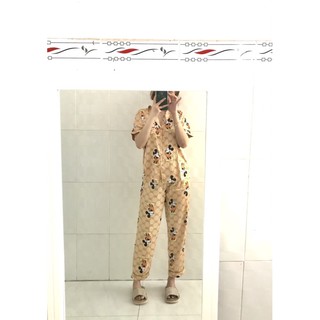 Pijama tay ngắn quần dài