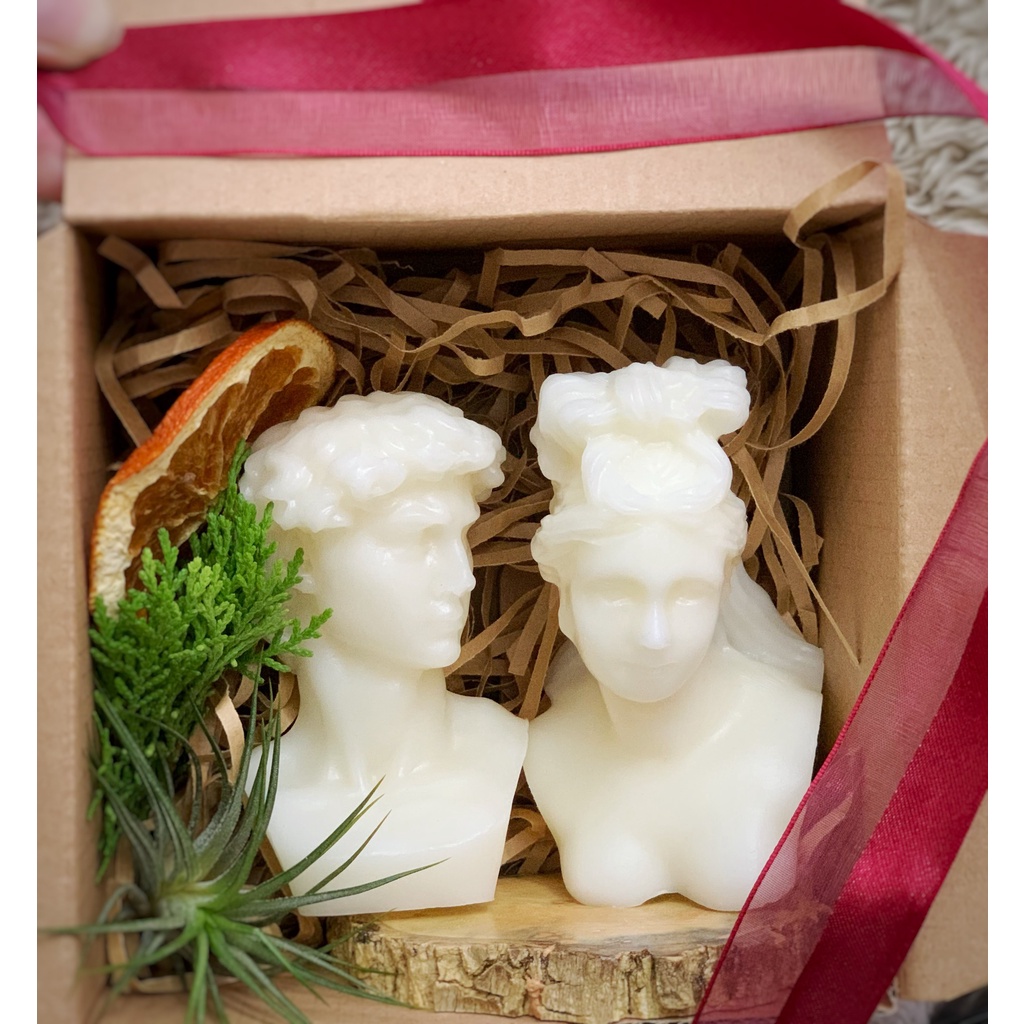 NẾN THƠM Tượng Thần Thoại Hy Lạp 80gr Decor nhà cửa - Quà tặng xinh xắn