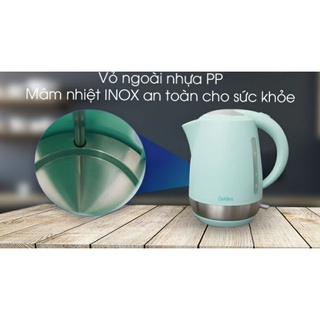 Bình siêu tốc Delites 1.7 lít ST17P03 Xanh
