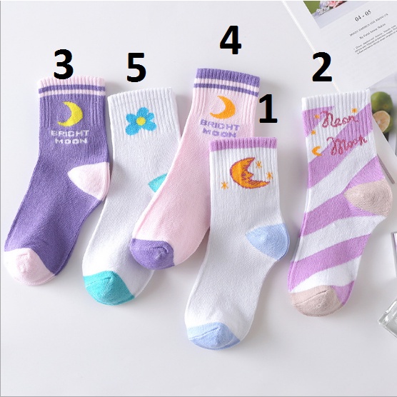 [Nhiều Kiểu] Vớ Tất Cổ Cao Có In Hình Các Con Vật Dễ Thương