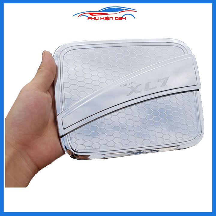 Ốp nắp bình xăng Suzuki XL7 2020-2021-2022-2023 mạ crom chống trầy trang trí ô tô
