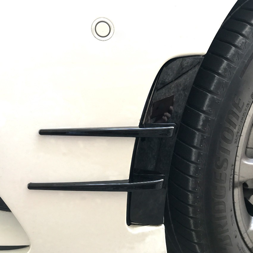 Phụ kiện thanh cản trước bằng sợi carbon cao cấp dành cho xe hơi Mercedes Benz A Class A180