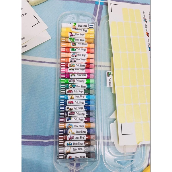 STICKER DÁN ĐỒ DÙNG HỌC TẬP