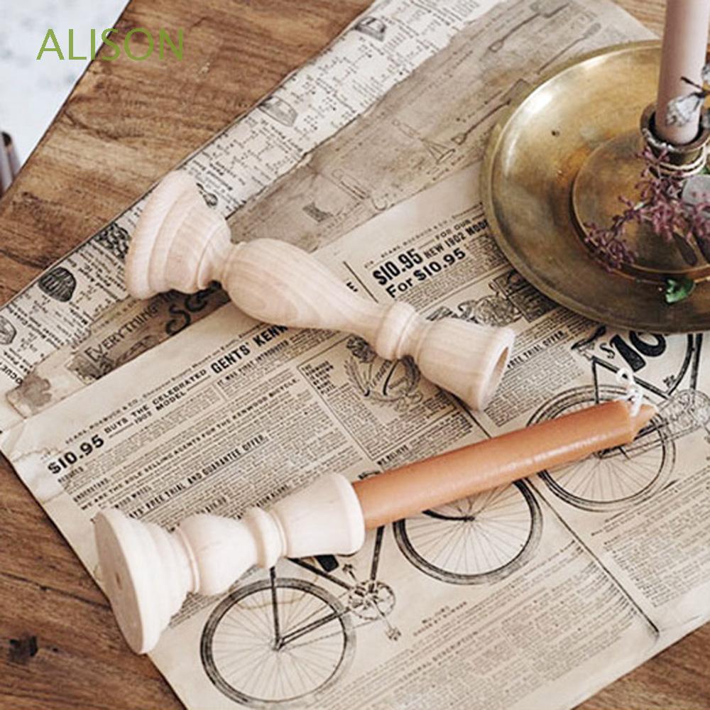 Đế gỗ đựng nến hình viên thuốc độc đáo sáng tạo