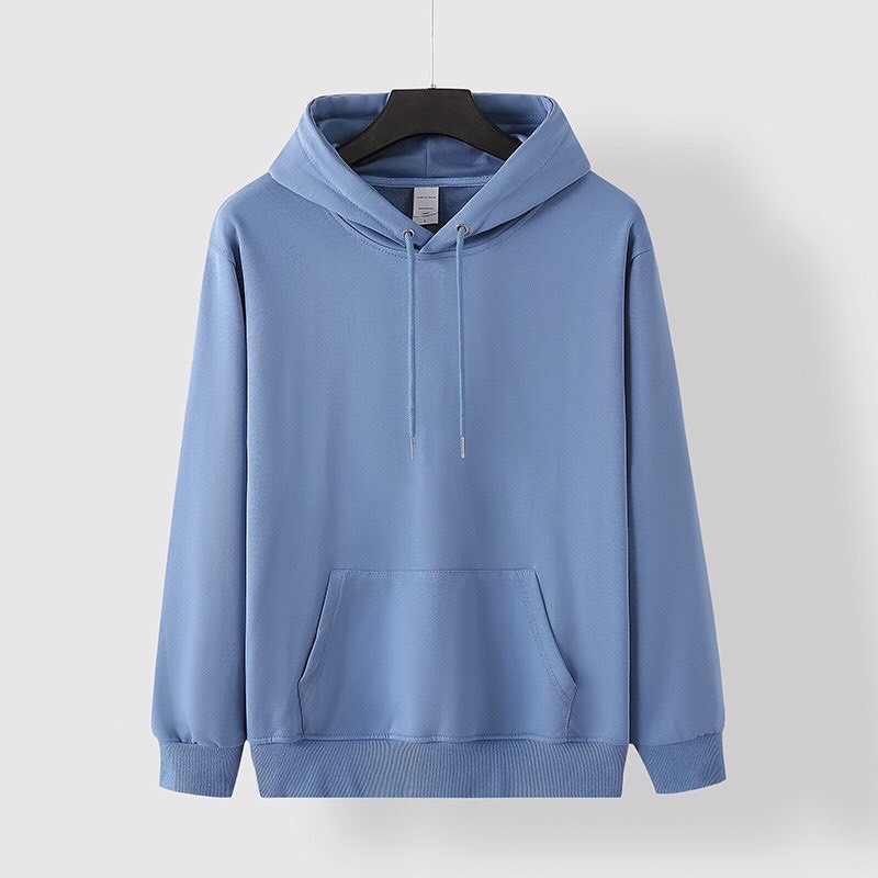 Áo hoodie nam nữ nỉ bông màu trơn, áo hoodie nam nữ unisex form rộng dễ mặc | BigBuy360 - bigbuy360.vn