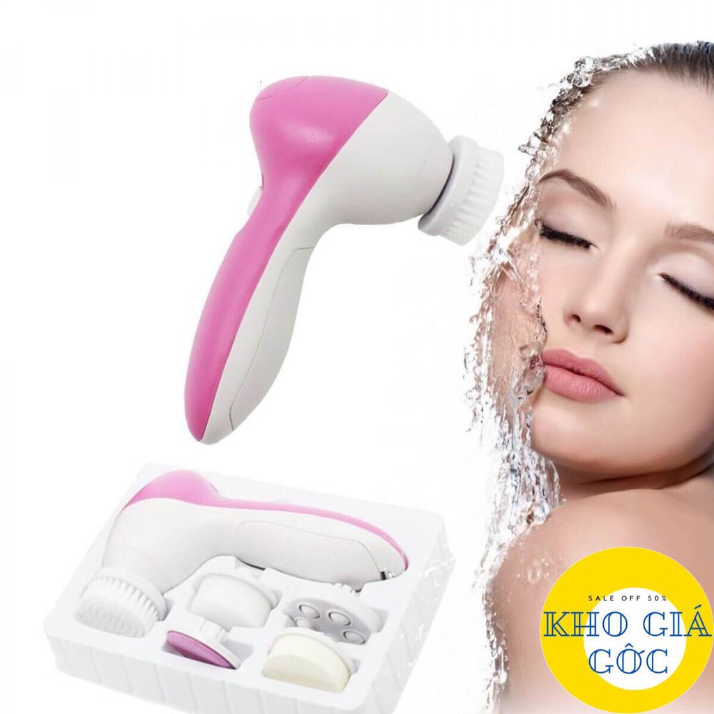 Máy Massage Mặt Chính Hãng Tốt Nhat 5 Trong 1 RBeauty Cao Cấp Lựa Chọn Số Một Của Chị Em Phụ Nữ