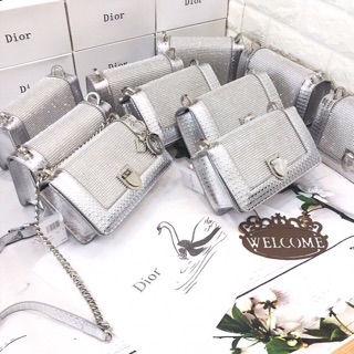 Túi DIOR DRAMA đính đá