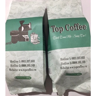 Cà phê hạt nguyên chất - Robusta Rang mộc Pha phin