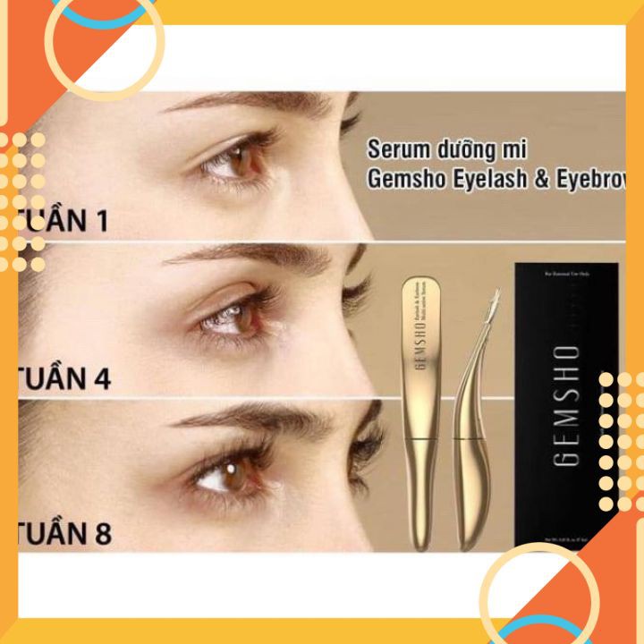 Serum Siêu Dưỡng Dài Mi , Dày Mi GEM SHO 3ml [ Auth Mỹ ] | BigBuy360 - bigbuy360.vn