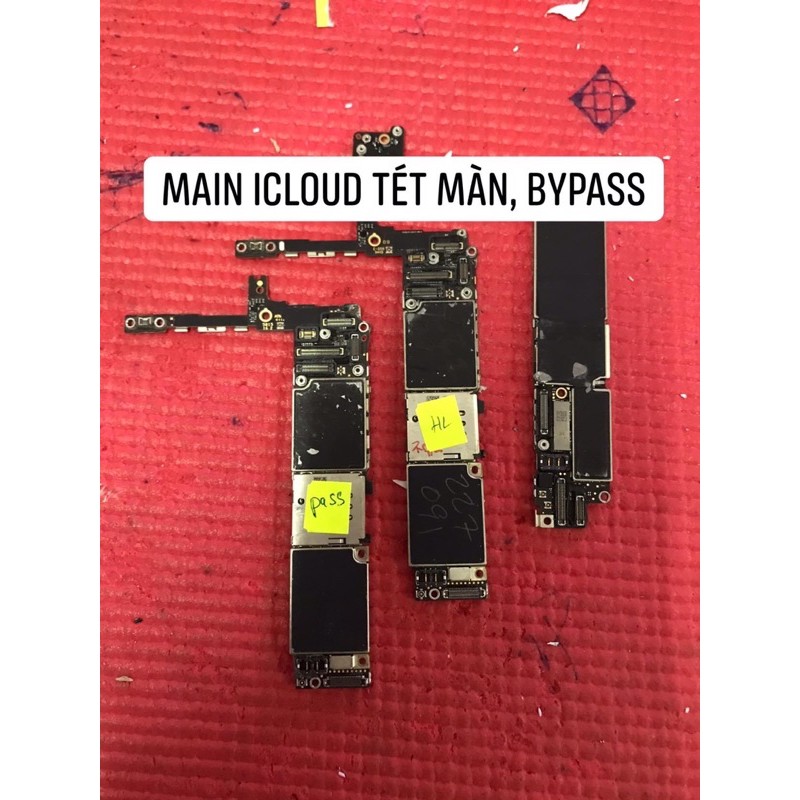 Main icloud lên nguồn tét màn,bypass: 6G đến Promax