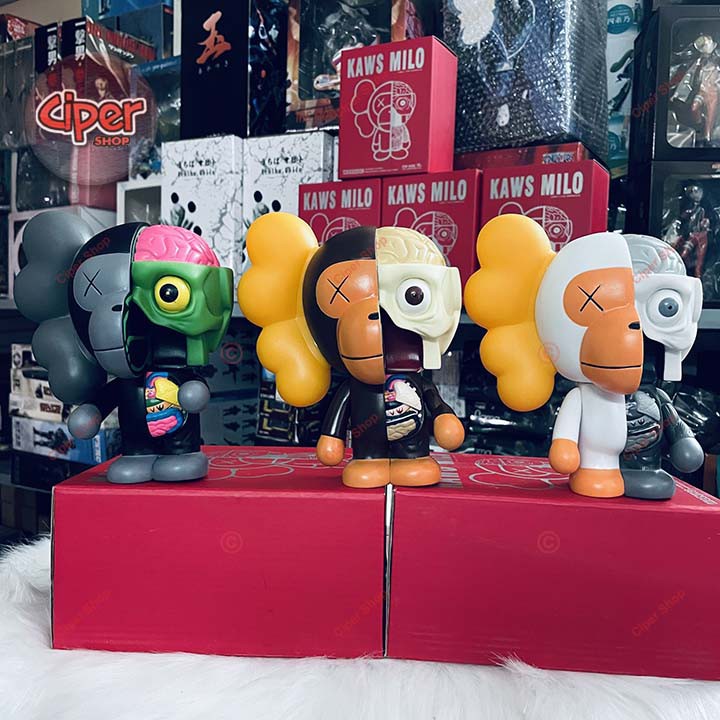 Mô hình Kaws Milo Giải Phẫu - Mad Kaws Mặt Khỉ - Figure Mad Kaws