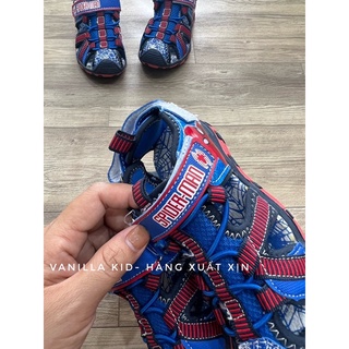 Sandal rọ spiderman bé trai