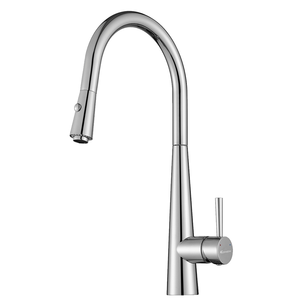 Vòi Rửa dây rút Konox 1901C CÓ THỢ LẮP ĐẶT