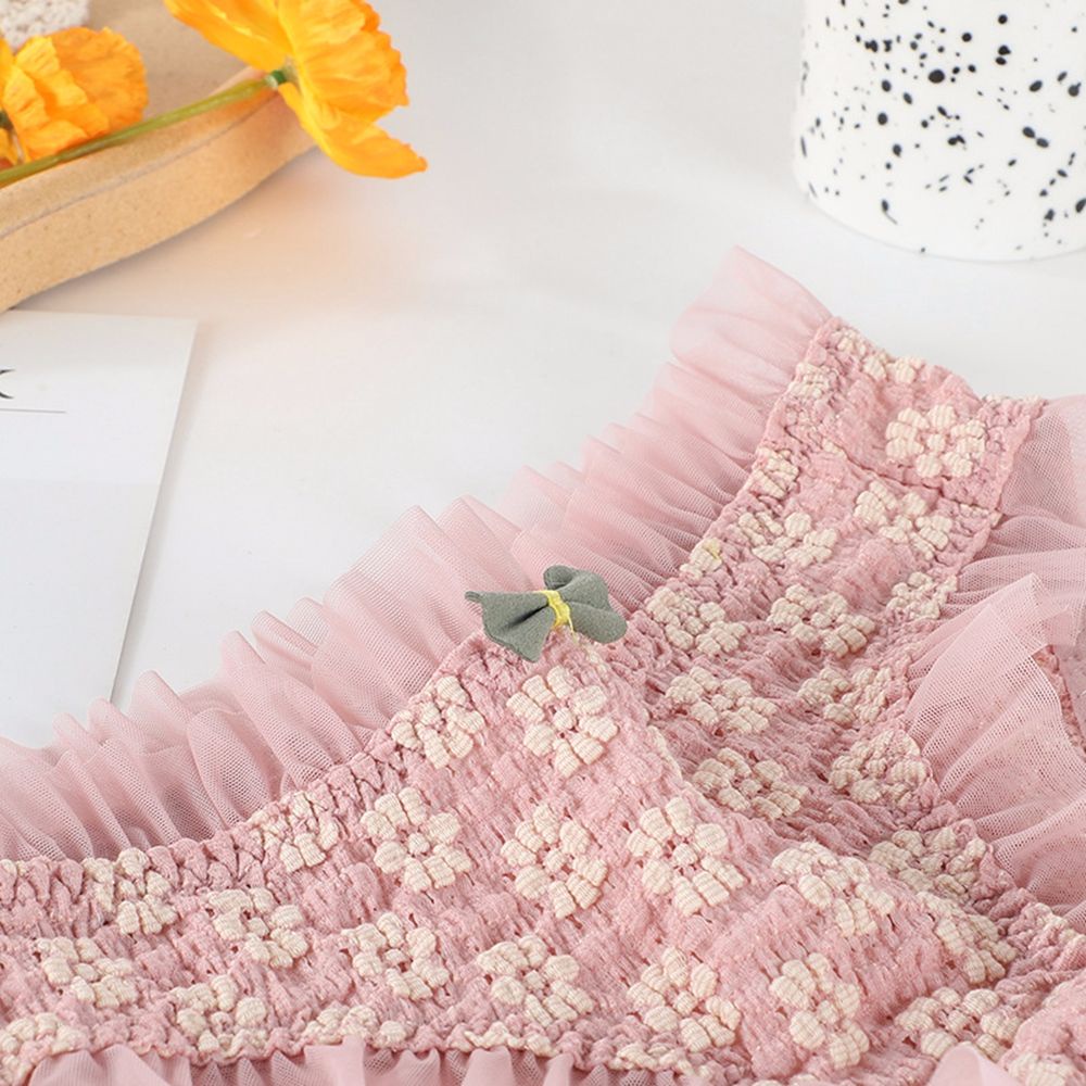 Quần Lót Lưới Mềm Co Giãn Thoáng Khí Phối Ren Hoa Nhiều Màu Sắc Cho Nữ