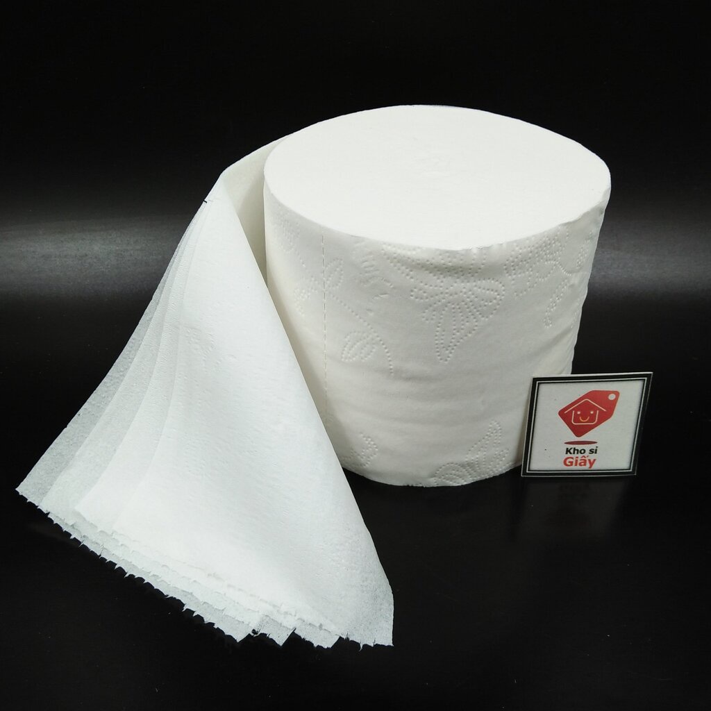 Lốc 6 cuộn giấy vệ sinh Chikool không lõi 4 lớp Extra Strong - Giấy cuộn nhỏ loại 1