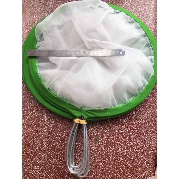 Vợt Xúc cá kiểng, Artemia, bobo, trùn chỉ cá loại…( đường kính 30Cm)