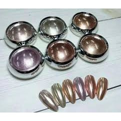 Set Bột Tráng Gương 6 Hũ [HÀNG BÁN CHẠY]