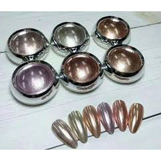 Set bột tráng gương 6 hũ