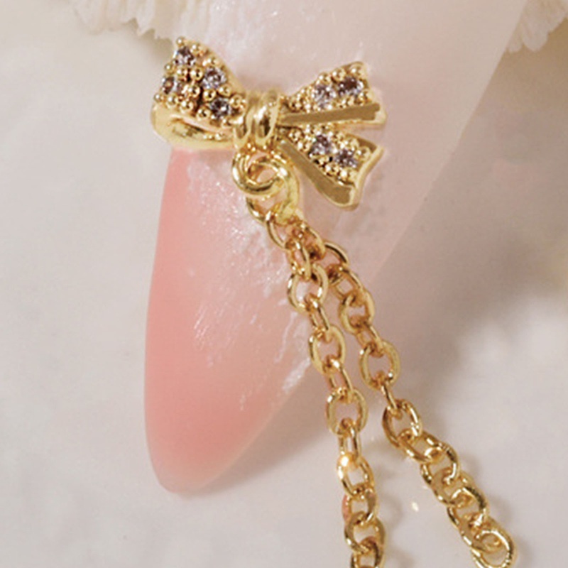 Phụ Kiện Trang Trí Móng Tay Nghệ Thuật Bằng Hợp Kim Zircon 3D DIY 2022 (19 Phong Cách)