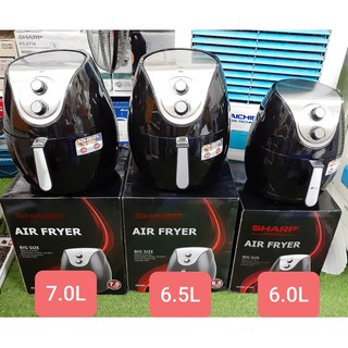Nồi chiên không dầu Sharp S-070 (7.0L), KS-65/S-055 (6.5L) và S-066 (6.0L), BH 12 tháng
