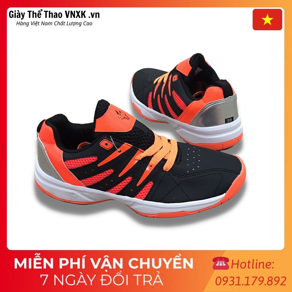 Giày cầu lông Chính Hãng CHARIOT.075 thương hiệu HỎA TRÂU ⚡FREESHIP⚡ Đế kếp, Siêu bền Dành cho cả Nam và Nữ.