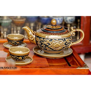 bộ ấm chén pha trà đẹp