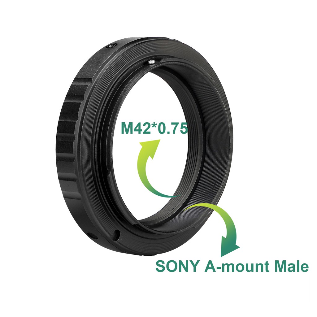 SVBONY SV196 T2 Lens Mount Adapter Ring for Sony Alpha DSLR Cameras